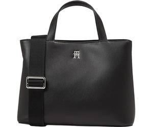 Tommy Hilfiger Women'Sth Essential Sc Satchel, Black, One Size