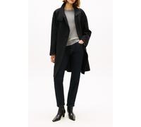 Tommy Hilfiger Wool Texture Reg Fun Black size 38 | Single Breasted Coats Outlet | Women | Black 38