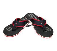 Tommy Hilfiger XM0XM02885 Men's Flip Flops with Strap Beach Wear Fabric, Dw5 Desert Sky, 8.5 UK