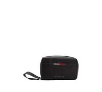 Tommy Hilfiger zip-top handle wash bag - Black One Size