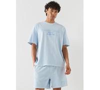 Tommy Jeans 90S New Classics T-Shirt, Light Blue, Size Xl, Men Light Blue