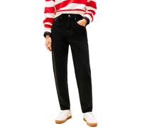 Tommy Jeans Ai4185 Mom Tapered Fit High Waist Jeans Black 33 / 32 Women