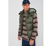 Tommy Jeans Alaska Ripstop Down Gilet - Green, Green, Size L, Men Green