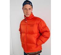 Tommy Jeans Alaska Ripstop Quilted Jacket - Orange, Orange, Size L, Men Orange