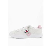 Tommy Jeans Archive '98 Valentines Trainer, White, Size 36, Women White