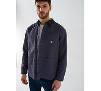 Tommy Jeans Canvas Cord Overshirt - Navy/Black, Black, Size 2Xl, Men Black