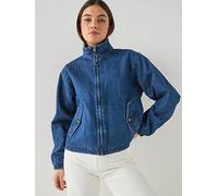 Tommy Jeans Chambray Jacket, Blue, Size Xl, Women Blue