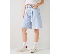 Tommy Jeans Charlie Short, Blue, Size 26, Women Blue