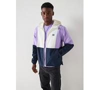 Tommy Jeans Chicago Retro Windbreaker Jacket, Navy, Size L, Men Navy