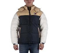 Tommy Jeans Color Block Alaska Navy Jacket, blue, L