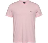 Tommy Jeans Men's TJM XSLIM Jaspe HTR TEE EXT DM0DM20363 S/S T-Shirt, Pink (Precious Pink HTR), L