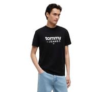 Tommy Hilfiger Jeans Slim Graphic T-Shirt - Black