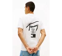 Tommy Jeans | DM22553 Regular City Sign Script Logo Print Half Sleeve T-Shirt