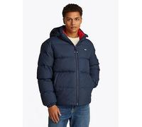 Tommy Jeans Essential Down Hooded Jacket, Navy, Size L, Men Navy