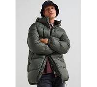 Tommy Jeans Men's TJM Essential Down Parka Dm0Dm20466 Other Jackets, Green (Pewter Green), S