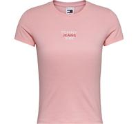 Tommy Jeans Essential Logo 1 Short Sleeve T-shirt Pink XS Women