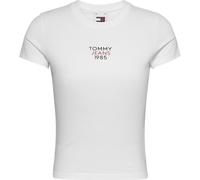 Tommy Jeans Essential Logo 1 Short Sleeve T-shirt White XS Women