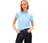 Tommy Jeans Essential Logo 2 Short Sleeve T-shirt Blue XS Woman