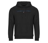 Tommy Jeans Fleece jacket TJM REG LINEAR LOGO HOODIE EXT in Black EU XL