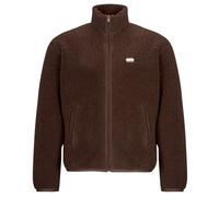 Tommy Jeans Fleece jacket TJM RLX BADGE FZ TEDDY in Brown EU XL