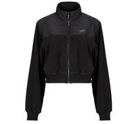 Tommy Jeans Fleece jacket TJW FABRIC MIX FLEECE ZIP THRU in Black EU M