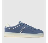 TOMMY JEANS Greenwich Mix Trainers in Navy UK 9 (EU 43)