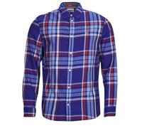 Tommy Jeans Long sleeved Shirt TJM CLSC ESSENTIAL CHECK SHIRT in Marine EU S
