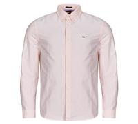 Tommy Jeans Long sleeved Shirt TJM REG OXFORD SHIRT EXT in Pink EU L