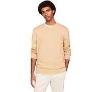 Tommy Jeans Men Jumper Crew Neck, Beige (Tawny Sand), XS
