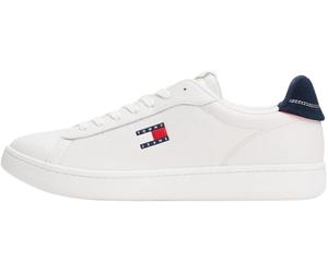 Tommy Jeans Men’s Archive ‘98 Leather Cupsole Trainers, Multicolor (RWB), 11