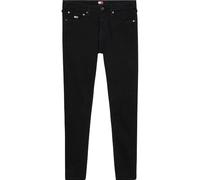 Tommy Jeans Men’s Austin Slim Fit Tapered Jeans, Black (Denim Black), 30W/30L