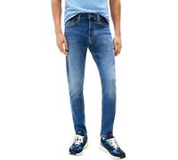 Tommy Jeans Men’s Austin Slim Tapered Stretch Jeans, Blue (Denim Medium), 32W/34L