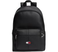 Tommy Jeans Men’s Backpack Essential Daily with Exterior Pocket, Black (Black), One Size