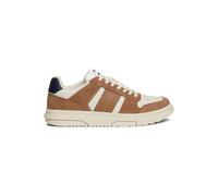 Tommy Jeans Men’s Brooklyn Suede Trainers, Brown (Light Sepia Brown), 10,5
