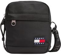 Tommy Jeans Men’s Daily Reporter Bag with Logo, Black (Black), One Size