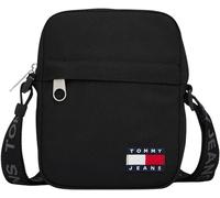 Tommy Jeans Men’s Daily Reporter Bag with Zip, Black (Black), One Size