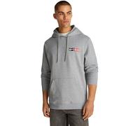 Tommy Jeans Men’s Entry Graphic Hoodie, Grey (Grey Htr), XXL