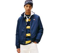 Tommy Jeans Men’s Essential Padded Transitional Jacket with Stand Collar, Blue (Dark Night Navy), S