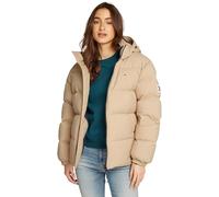 Tommy Jeans Men’s Essential Warm Down Jacket, Beige (Gentle Gold), XXL