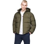 Tommy Jeans Men’s Essential Warm Down Jacket, Green (Fatigue Green), S