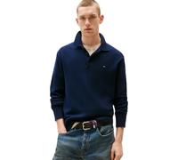 Tommy Jeans Men’s Jumper Slim Essential with Polo Collar, Blue (Dark Blue), 4XL