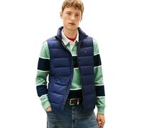 Tommy Jeans Men’s Lightweight Down Gilet, Blue (Dark Night Navy), XL