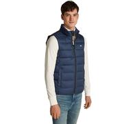 Tommy Jeans Men’s Lightweight Down Gilet, Blue (Dark Night Navy), XXL