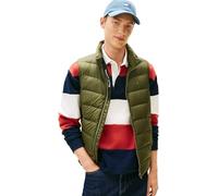 Tommy Jeans Men’s Lightweight Down Gilet, Green (Dark Greenery), M
