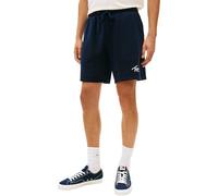 Tommy Jeans Men’s Lounge Shorts Signature Beach in Cotton, Blue (Dark Night Navy), XXL