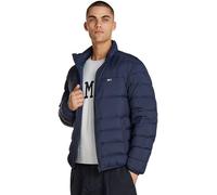Tommy Jeans Men’s Packable Down Jacket with Zip, Blue (Dark Night Navy), XXL