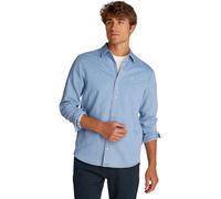 Tommy Jeans Men’s Regular Fit Denim Jacket with Button Placket, Blue (Denim Light), S