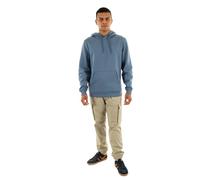 TOMMY JEANS Men’s Regular Fit Flag Fleece Hoodie, Blue (Blue Moment), L