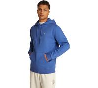 TOMMY JEANS Men’s Regular Fit Flag Fleece Hoodie, Blue (Tempo Blue), XL