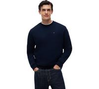 Tommy Jeans Reg Flag Fleece Crew Sweatshirt Navy Blue - M